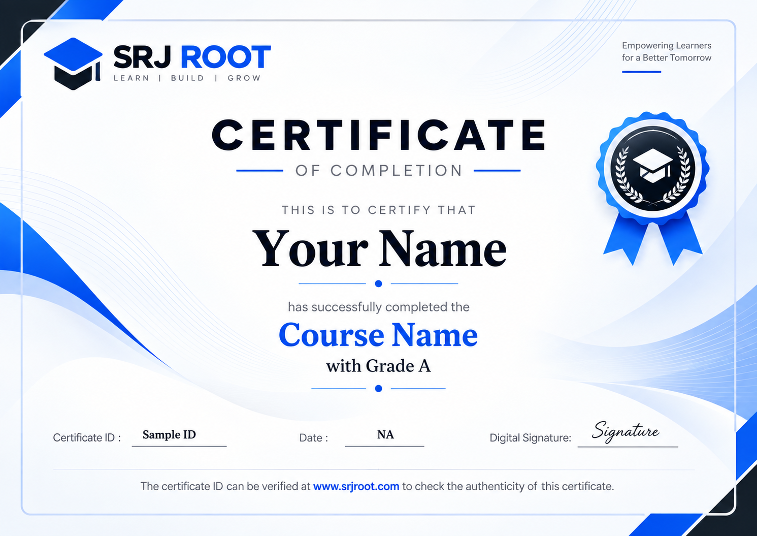 certificate image